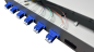 Preview: OV-06xLC-D SM 19 Zoll Spleissbox 6xLC-D SM 1HE/12/gr CSH 12Pgt 9/125 6Kup blau