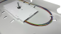 Preview: OV-06xLC-D OM4 19 Zoll Spleissbox 6xLC-D OM4 1HE/12/gr CSH 12Pgt 50/125 6Kup violet