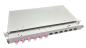Preview: OV-06xLC-DK OM4 19 Zoll Spleissbox Leer 6xLC-DK OM4 1HE/12/gr 6Kup violet