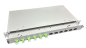 Preview: OV-06xLC-DK OM5 19 Zoll Spleissbox Leer 6xLC-DK OM5 1HE/12/gr 6Kup lindgrün