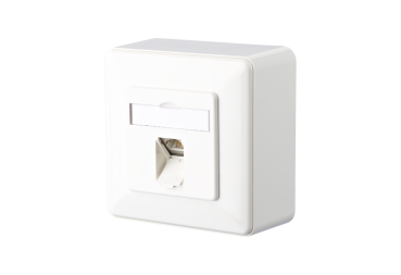 130737-0002I  Metz Connect E-DAT C6 1 Port AP reinweiß