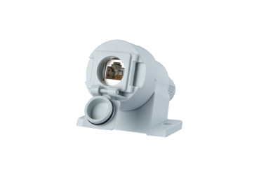 1309410003-E  Metz Connect E-DAT Industry IP67 V6 AP, 1 Port Cat.6A - E-DAT modul