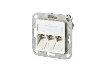 130B11D31102-E Metz  Connect C6Amodul 3 Port 180°M UPk reinweiß
