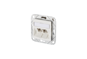 130B12D21102-E  Metz Connect C6Amodul 2 Port 270°M UPk reinweiß