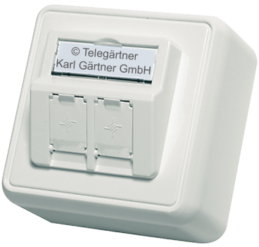 H02000A0092  Modulaufnahme 2-fach rws AP