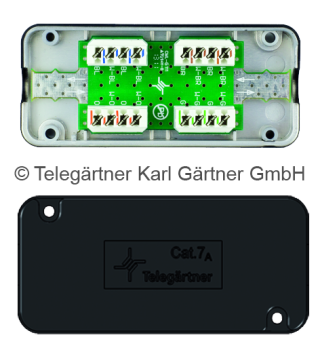 J00060A0069 Einfach-Verbindungsmodul Cat7A