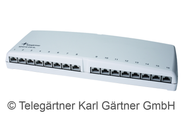 J02022A0067  Mini Verteiler Cat6a 16 Port