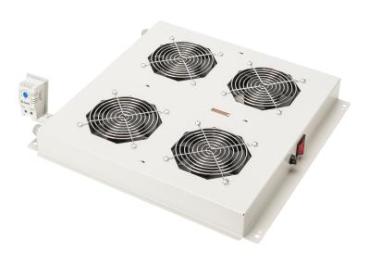 NREC-RMFT150B  Datenschrank Lüfter für Boden- und Deckenmontage Inklusive 4 Lüfter mit Thermostat