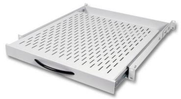 NRECS-TSV72B  Fachboden Ausziehbar 1HE 720mm