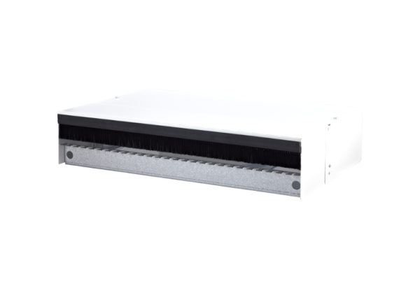 130862-2H20-E  Metz Connect Aufputzgehäuse für 19 Zoll Patchfelder 2HE reinweiß