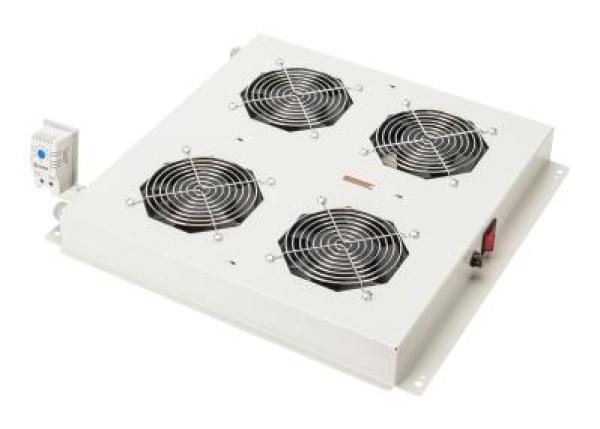 NREC-RMFT150B  Datenschrank Lüfter für Boden- und Deckenmontage Inklusive 4 Lüfter mit Thermostat