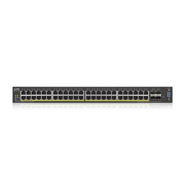 NZYX2210-52HP  48-port GbE Layer 3 Access PoE Switch with 10GbE Uplink