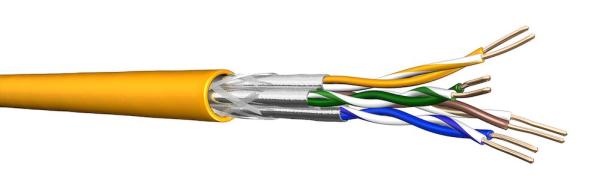 UC1500HS22S  Draka UC1500 HS22 Kat.7A 4x2xorange simpl. 4P S/FTP, or,  35/Cu 150, zzgl. Kupferzuschlag(Tageskupfer)